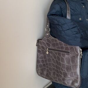 Nygard Expandable Croc Bag